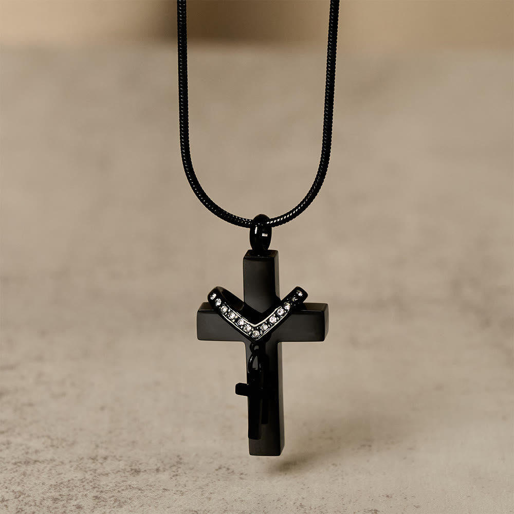 Detachable Inner Cross Necklace